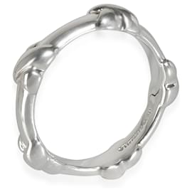 Tiffany & Co-TIFFANY & CO. Signature X Station Band in Sterling Silver-Silvery,Metallic