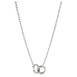 Cartier-Cartier Love Fashion Necklace in 18K white gold-Silvery,Metallic