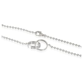 Cartier-Cartier Love Fashion Necklace in 18K white gold-Silvery,Metallic