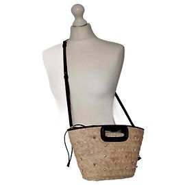 Maje Cestino Nero Beige