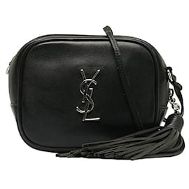 Autre Marque-Monogram Blogger Leather Crossbody Bag-Other