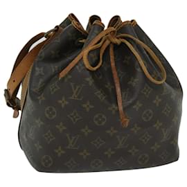 Louis Vuitton-LOUIS VUITTON Monogram Petit Noe Shoulder Bag M42226 LV Auth 67261-Monogram