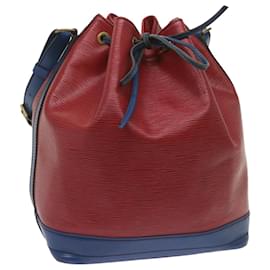 Louis Vuitton-LOUIS VUITTON Epi Noe Shoulder Bag Bicolor Red Blue M44084 LV Auth ar11474b-Red,Blue
