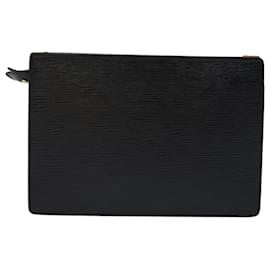 Louis Vuitton-LOUIS VUITTON Epi Angian Shoulder Bag 2Way Black M52112 LV Auth 67009-Black