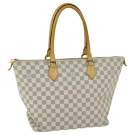 Louis Vuitton-LOUIS VUITTON Damier Azur Saleya MM Tote Bag N51185 LV Auth fm3224-Altro