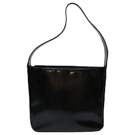 Gucci-GUCCI Shoulder Bag Patent Leather Black 000 0506 auth 66799-Black