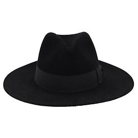 Saint Laurent Chapéu preto Preto