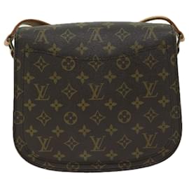 Louis Vuitton-LOUIS VUITTON Monogram Saint Cloud GM Shoulder Bag Vintage M51242 Auth ar11447b-Monogram