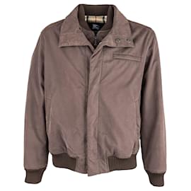 Burberry-Burberry Bomber Jacket-Brown