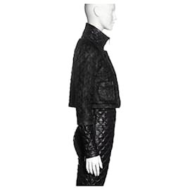 Chanel-9K$ Runway Luxurious Quilted Jumpsuit-Black