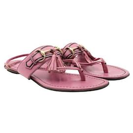 Gucci-Sandalias con forma de caballo rosa de Gucci-Rosa