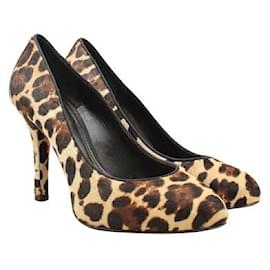 Dolce & Gabbana-Dolce & Gabbana Pony Hair Leopard Print Heels-Other