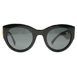 Versace-Versace Black Tribute Sunglasses-Black