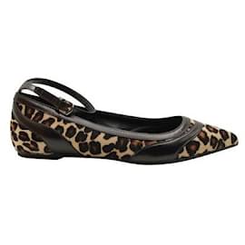 Tod's-Zapatos planos con estampado de leopardo y tira en el tobillo de Tod'S-Otro