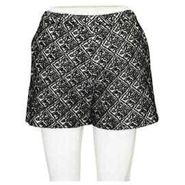 Giambattista Valli-Giambattista Valli Black and White Embroidered Shorts-Multiple colors