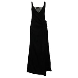 Autre Marque-Vestido negro elegante de diseñador contemporáneo-Negro
