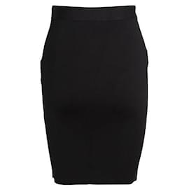 Givenchy-Givenchy Black Stretch Skirt-Black