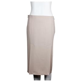 Lanvin-Lanvin Cream Skirt-Beige