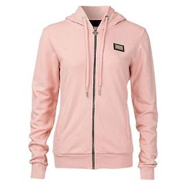 Moletom com zíper Philipp Plein Rosa