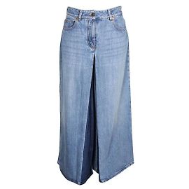 Jeans Valentino a gamba larga bicolore Altro