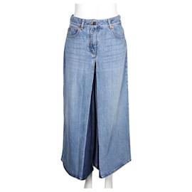 Valentino-Valentino Wide Legs Two Colors Jeans-Other