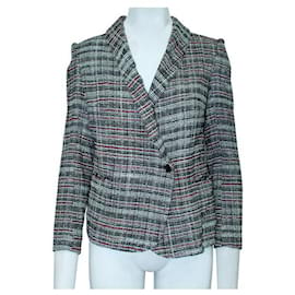 Isabel Marant Etoile-Isabel Marant Etoile Multicolor Tweed Blazer-Multiple colors