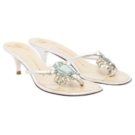 Giuseppe Zanotti-Sandalias con adornos de Giuseppe Zanotti-Beige