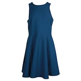 Autre Marque-Cinq Ã Sept Dark Blue A-Line Dress-Blue