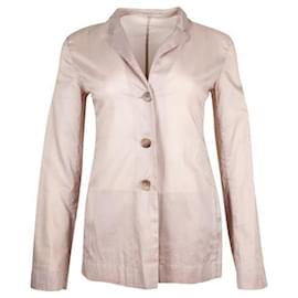 Autre Marque-Contemporary Designer Beige Light Weight Cotton Jacket-Beige