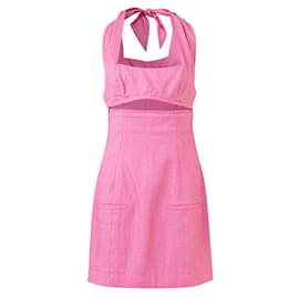 Jacquemus-Jacquemus Pink La Robe Meil Dress-Pink