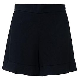 Red Valentino Fluted Shorts Black