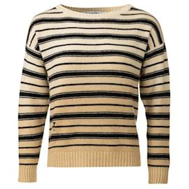 Dior-suéter de caxemira listrado Dior-Multicor