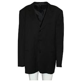 Versace-Versace Negro Vintage Versace Clásico V2 chaqueta de sport-Negro