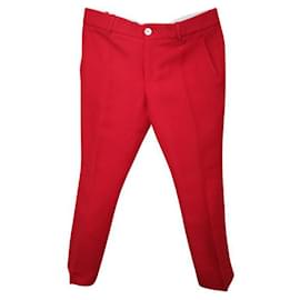 Gucci-Pantalones rojos Gucci-Roja