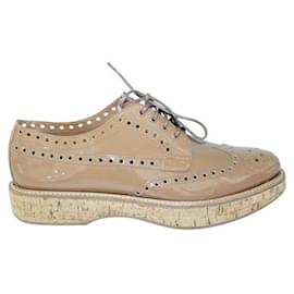 Church's-Church'S Light Brown Patent Leather Keely Shoes-Brown