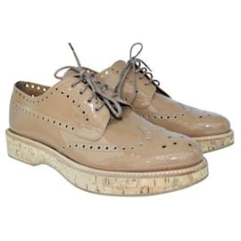 Church's-Church'S Light Brown Patent Leather Keely Shoes-Brown