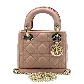 Christian Dior-Christian Dior  Cannage Lady Bag Mini M0505OCAL-Other