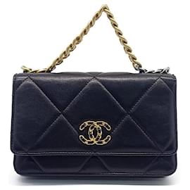 Chanel-Chanel WOC 19 Mini borsa a tracolla-Nero