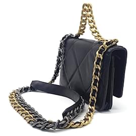 Chanel-Chanel WOC 19 Mini borsa a tracolla-Nero