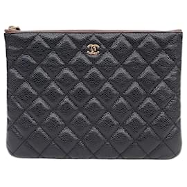 Chanel-Bolso de mano Chanel Caviar pequeño-Negro