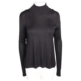 Autre Marque-Dion Lee Backless Black Knitted Top-Black