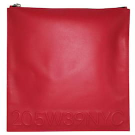 Autre Marque-Rojo de diseño contemporáneo. 205W39Bolso de mano NYC-Roja