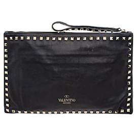 Valentino-Embreagem Valentino Rockstud-Preto