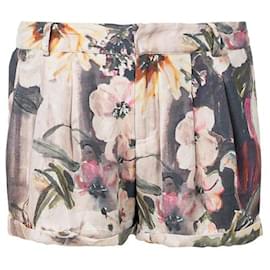 Autre Marque-Zeitgenössische Designer-Shorts mit Blumenmuster-Andere