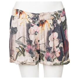 Autre Marque-Pantalones cortos florales de diseñador contemporáneo-Otro