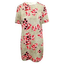 Giambattista Valli-Giambattista Valli Brown Dress With Floral Print-Other