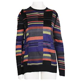 Proenza Schouler-PROENZA SCHOULER Top de manga larga estampado multicolor-Multicolor