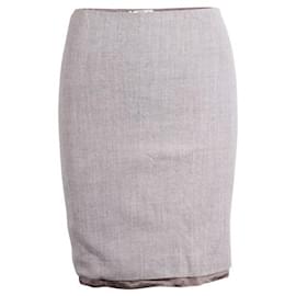 Prada-PRADA Grey Skirt-Grey