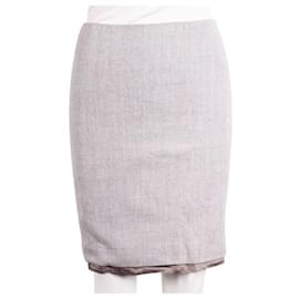 Prada-PRADA Grey Skirt-Grey