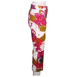 Autre Marque-DESIGNER CONTEMPORANEO Pantaloni con stampa fiori-Altro